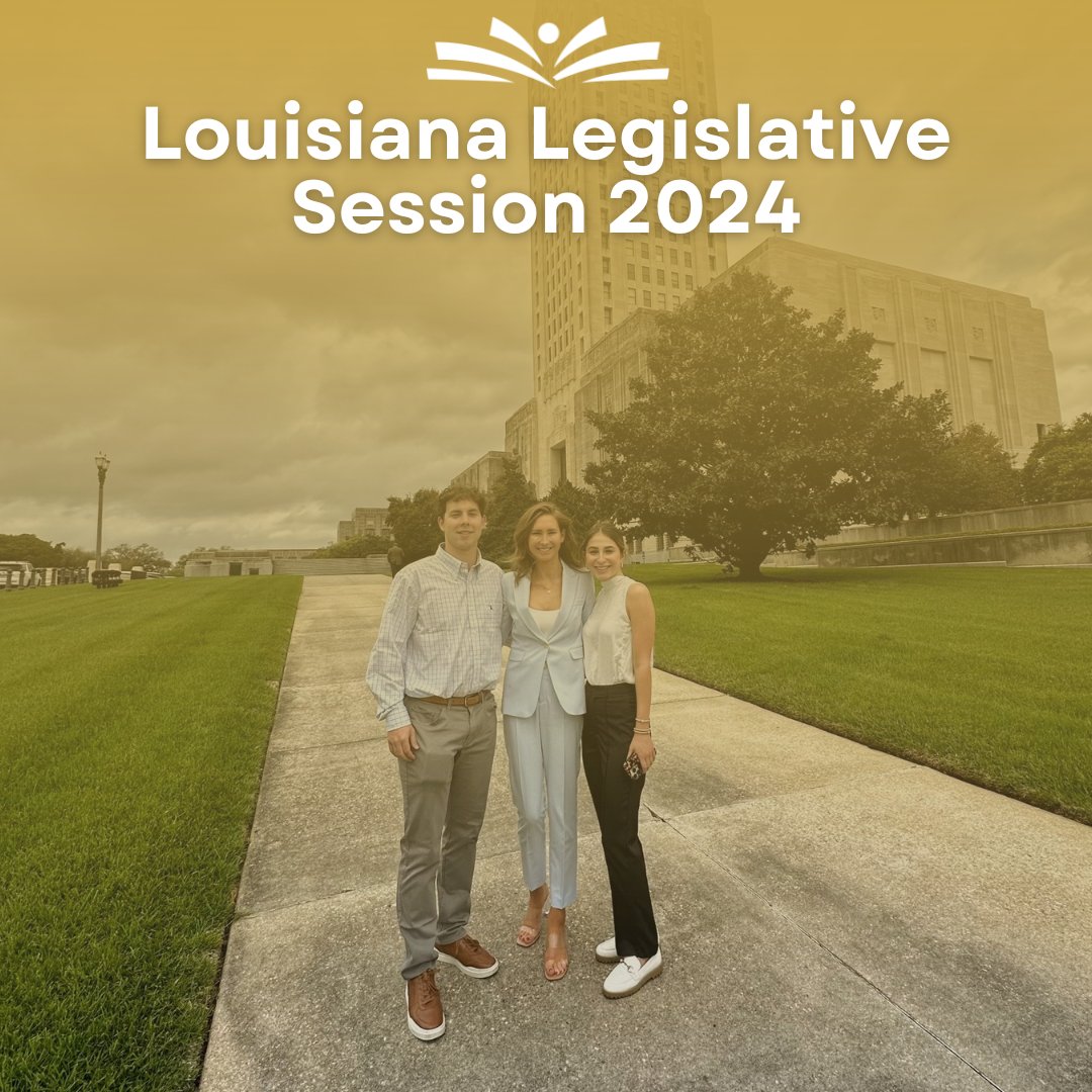 Our advocacy team at The Center is all set and excited for Louisiana's Legislative 2024 session! Louisiana has made strides in education, but there is still room to grow! Let's continue to make Louisiana a better and brighter home for our kids!