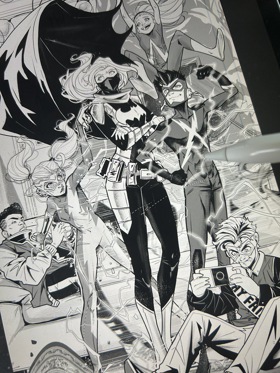 TravisMercer15's tweet photo. One last tease from @spacekicker and I! Thank you all again for the Amazing support as well as reminding us how great  the comic community can be. Enjoy! https://t.co/Cm7JkKpxBl