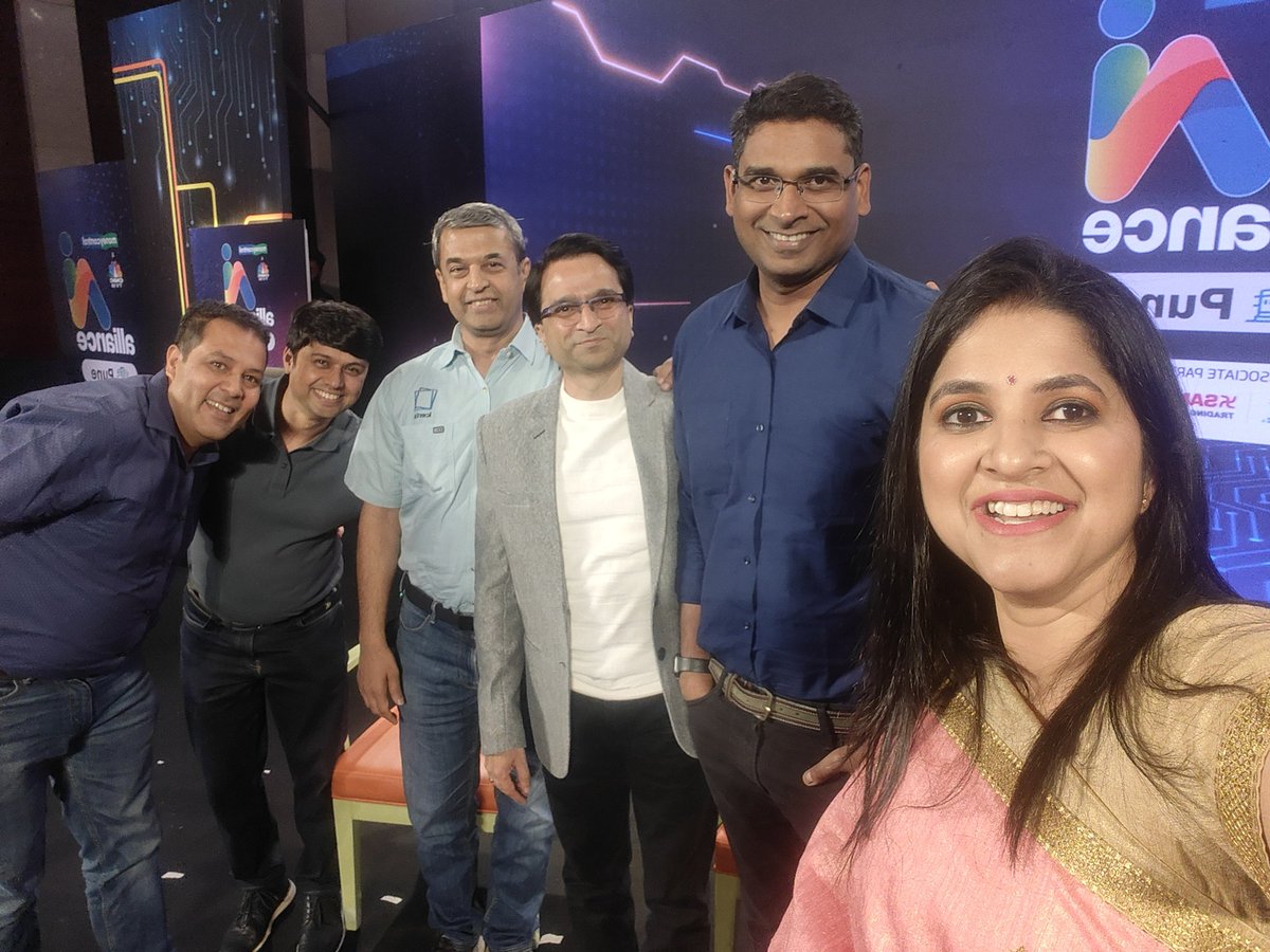 Chandra R. Srikanth (@chandrarsrikant) on Twitter photo Five of Pune's unicorns at the Moneycontrol and CNBC TV18 #AIAlliance in Pune
Wonderful to listen to the founders of Icertis, Mindtickle, Druva, ElasticRun and OneCard
<a href="/monishdarda/">Monish Darda (He/Him/His)</a> <a href="/krishnadepura/">Krishna Depura</a> <a href="/milindatdruva/">Milind Borate</a> Five of Pune's unicorns at the Moneycontrol and CNBC TV18 #AIAlliance in Pune
Wonderful to listen to the founders of Icertis, Mindtickle, Druva, ElasticRun and OneCard
<a href="/monishdarda/">Monish Darda (He/Him/His)</a> <a href="/krishnadepura/">Krishna Depura</a> <a href="/milindatdruva/">Milind Borate</a>