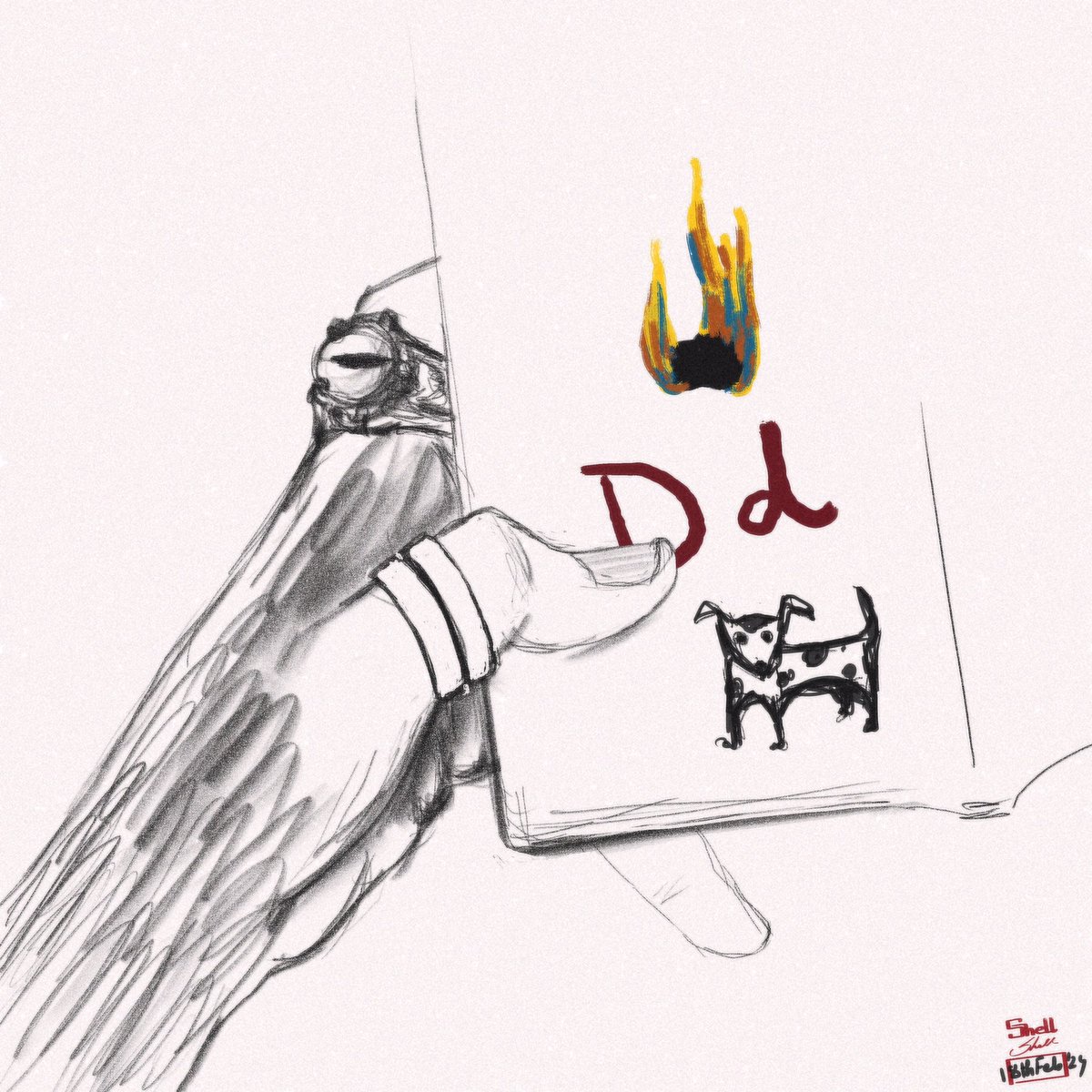 shell_inking's tweet image. “I had a silly fight with my boyfriend, The Alphabet Book, and other stories.”, 2024