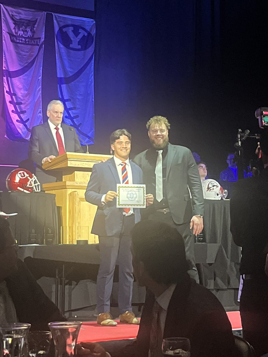 Thank you @BarbenSteele and @MckayWright34 for representing the REDK1NGDOM as young men of high character. Thank you @UtahNFF #culture