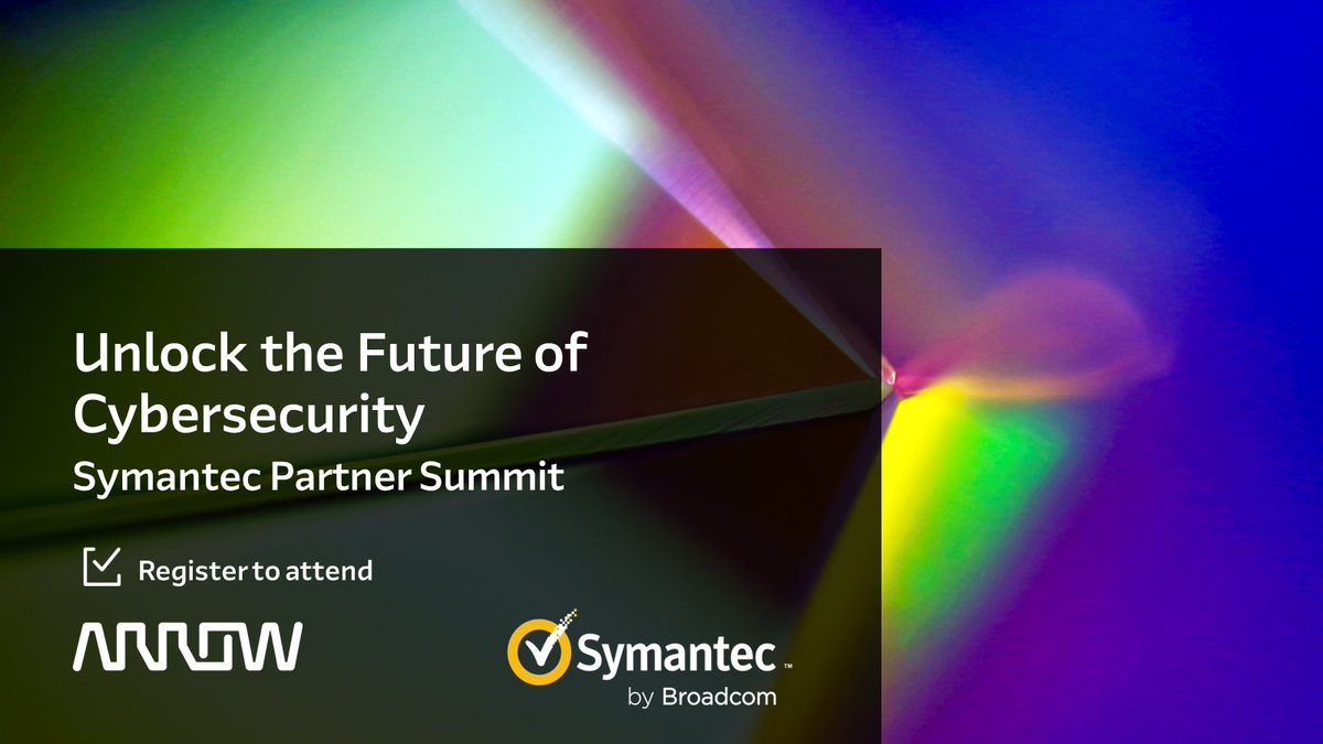 2nd May - London. Join Arrow and Symantec for an unmissable opportunity to connect, collaborate, and gain insights into the future of cybersecurity. Register now 👇 arw.li/6017ZXsCl