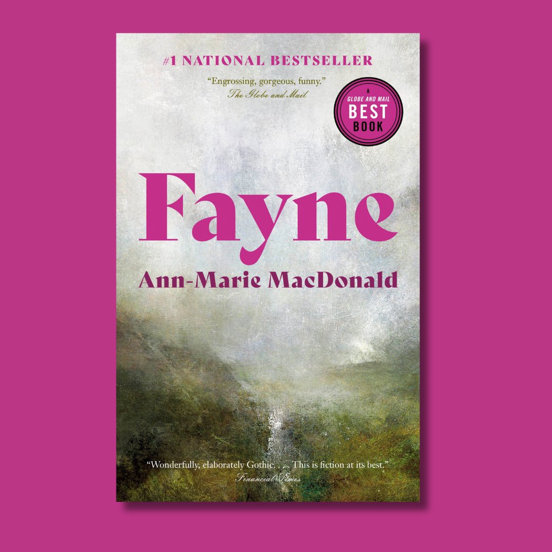 A tale of science, magic, love and identity. The instant # 1 National Bestseller FAYNE by Ann-Marie MacDonald is now available in paperback!