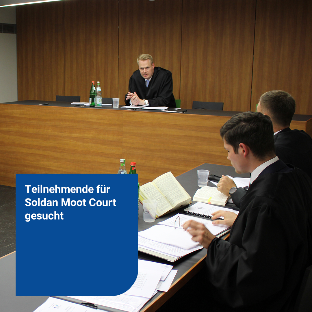 fuh_rewi's tweet photo. ⚖ Für den Soldan Moot Court zur anwaltlichen Berufspraxis stellt die ReWi-Fakultät auch in diesem Jahr wieder ein eigenes Team auf. Bis zum 1. Mai können sich Studierende bewerben. Mehr Infos 👉 https://t.co/ohqlkhsdyq 

📸 Soldan Moot Court

#jura #soldanmootcourt2024 https://t.co/h4mJU4Wl75