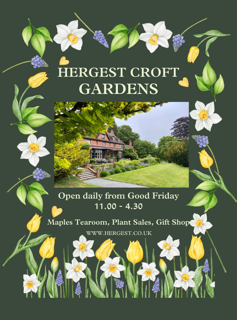 Hergest Croft Gardens (@HergestG) on Twitter photo 2024-03-27 14:00:26