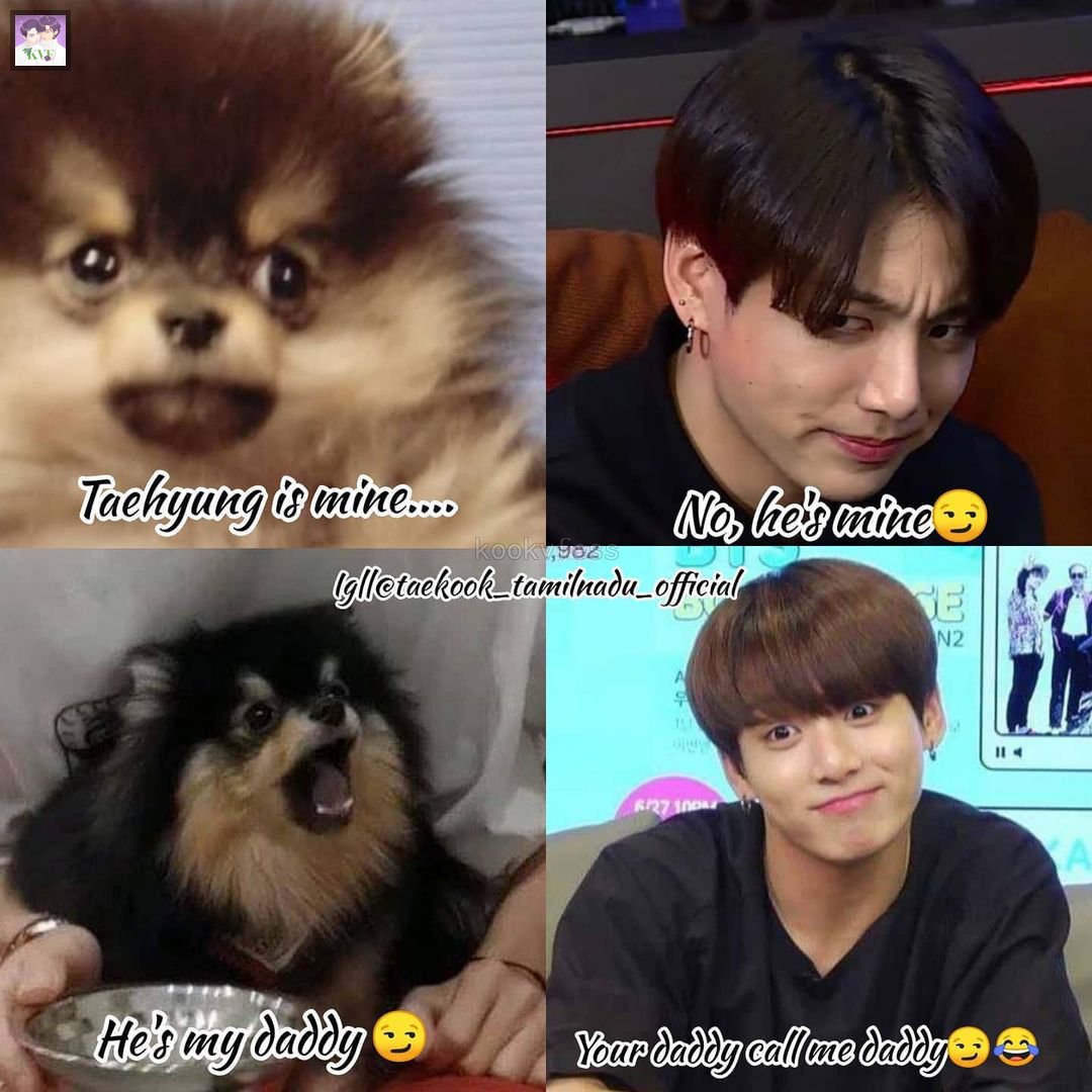 kookvfess's tweet photo. [kvf] he he he he
cr: taekook_tamilnadu_official https://t.co/QlginLpLYv