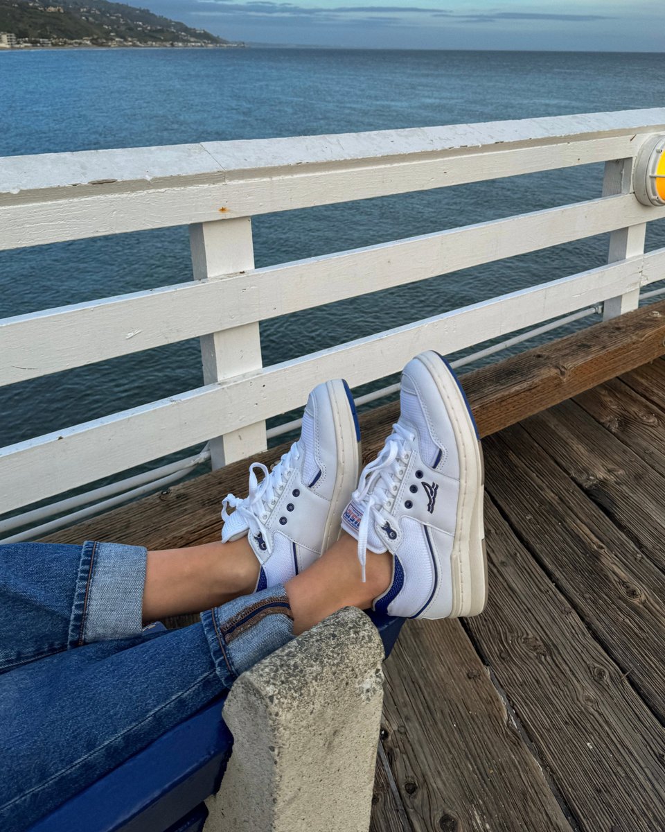 Anchored in timeless style with @paigeharper in our US12 Sneaker.