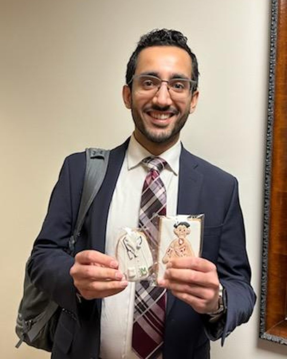 #DoctorsDay is just around the corner. What better way to celebrate our surgeons than with white coat and Operation cookies courtesy of #MarshallSurgery and the @MUsurgResidency