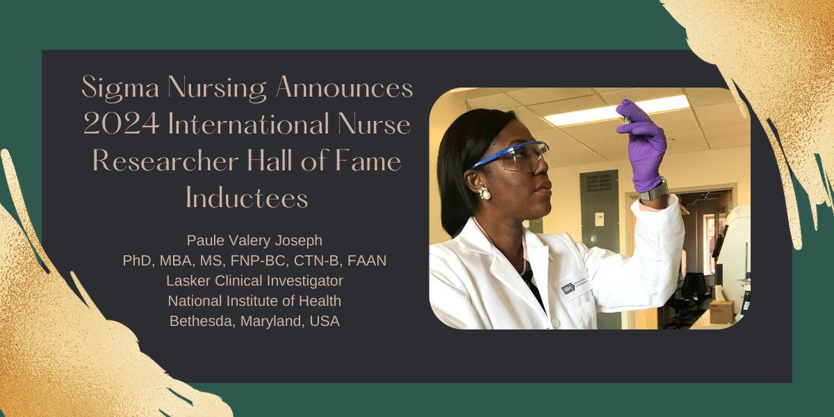 It is an extraordinary honor to have been selected for induction into the International Nurse Researcher Hall of Fame. sigmanursing.org/connect-engage…