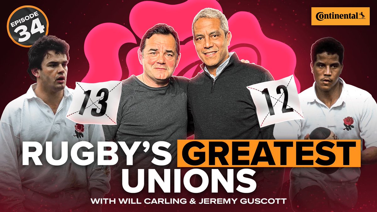 Rugby’s Greatest Unions: Guscott & Carling youtu.be/gTFF1E7Sgdk?si… @willcarling @AlexPayneTV @miketindall13 #rugby #englandrugby #rugbyunion