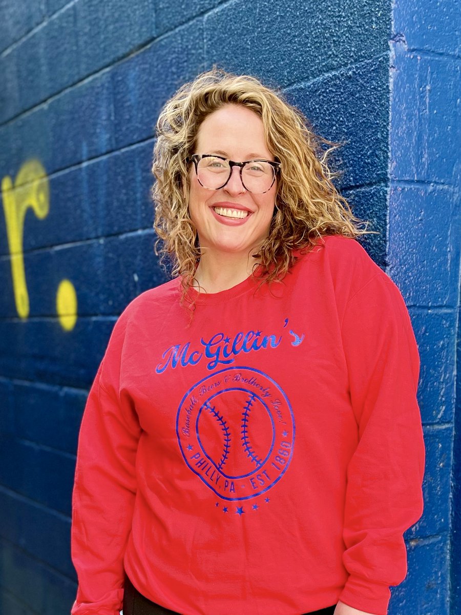 Support the Phillies with @McGillins new BASEBALL, BEERS & BROTHERLY LOVE tees & crewnecks. Sizes MD-XXL, t-shirts $20 & crewnecks $45. Available here or online at: https://mcgillins-olde-ale-house.myshopify.com@McGillins to purchase!