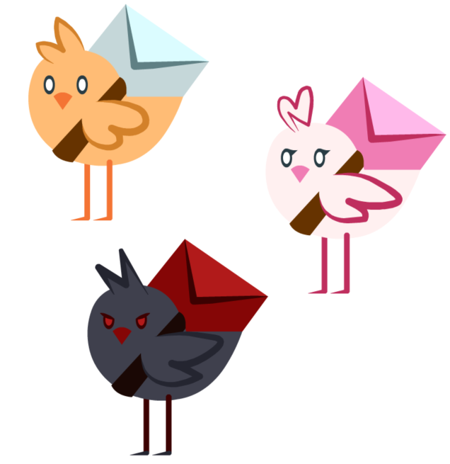 AlexaRoseA_'s tweet photo. A collection of birds for a mobile game I'm working on with a group! 🙂

#bird #indiegame #unity #gamedev #gamedevelopment #artist #art #indiegame https://t.co/qZb8vQi7mA