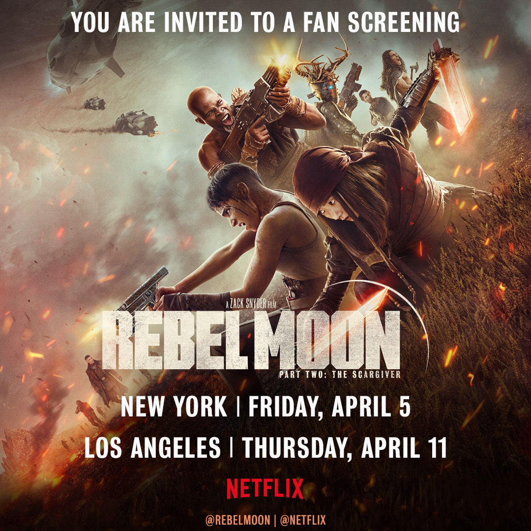 Sign up here for a chance to attend special fan screenings in New York and Los Angeles with myself and cast. Click here to RSVP: bit.ly/4ac9hwE