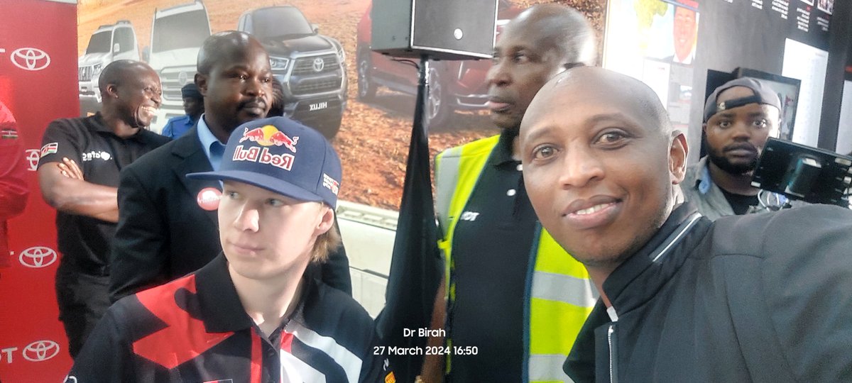 BirahKevin's tweet image. #ItsInOurDNA @ToyotaCFAOKE @TGR_WRC #EasterNaRally #SafariRallyKenya Kalle in the house