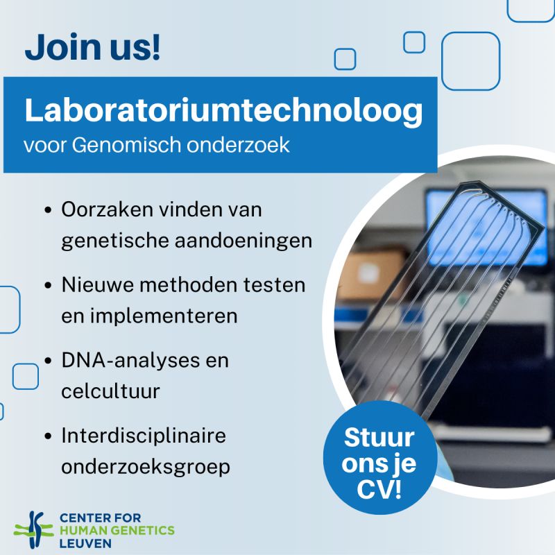 #JobAlert: The research group of @JorisVermeesch is looking for a technician. More info: lnkd.in/gb9qt5aZ. Apply before 25/04 and join us! #vacancy #job