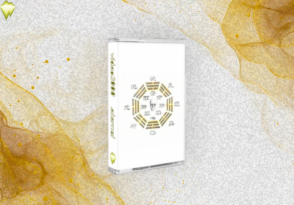 Arcticcontact's tweet image. 💀Eternal - Video 2000💛

Video 2000 was hugely impactful on the Vaporwave scene, a progenitor of VHS Pop, retired from music in 2016 makes their return! Extremely limited tape run on Bagua White Shells with Gold Pad Print

DIGITAL AVAILABLE NOW!

arcticcontact.bandcamp.com/album/eternal