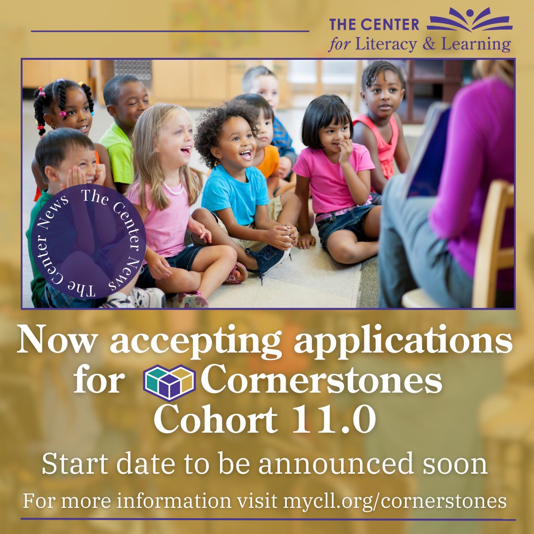 We are now accepting applications for Cohort 11.0 of our Cornerstones program! Cornerstones is a BESE-approved accelerated CDA program that utilizes online course content, weekly webinars, and coaching allowing early childhood professionals, no matter their location.
