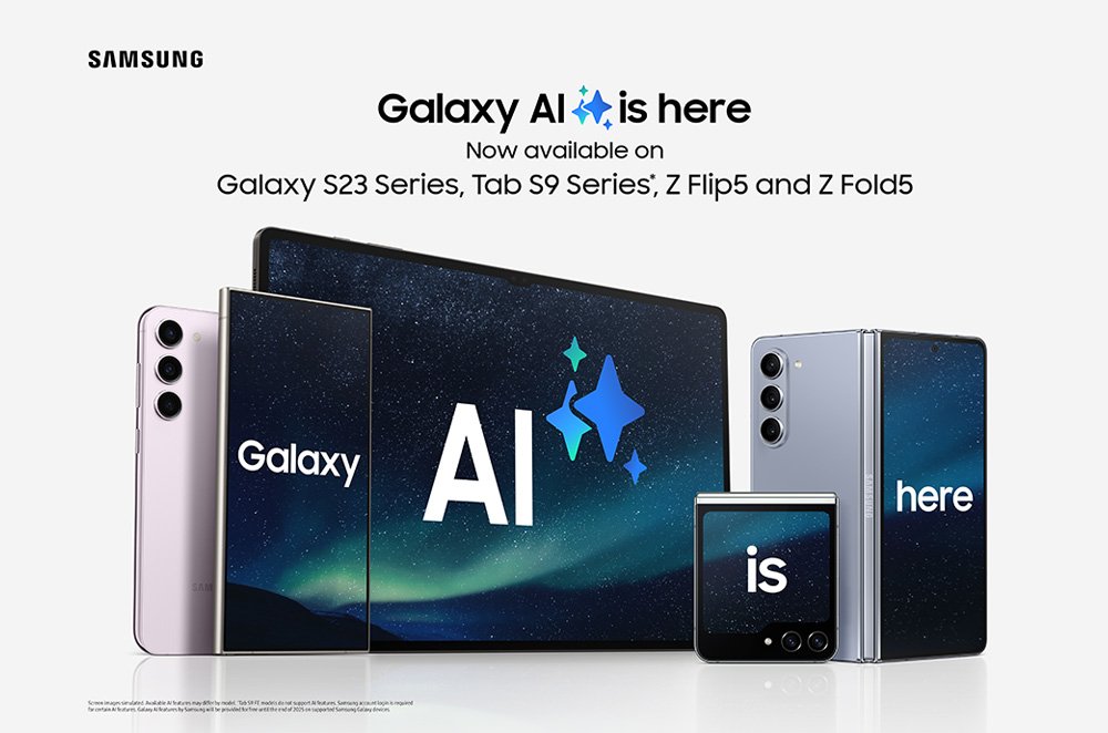 Samsung will start rolling out its Galaxy AI update to the Galaxy S23 series, S23 FE, Z Fold5, and Z Flip5 starting March 28th.
#Samsung #OneUI6 #GalaxyAI