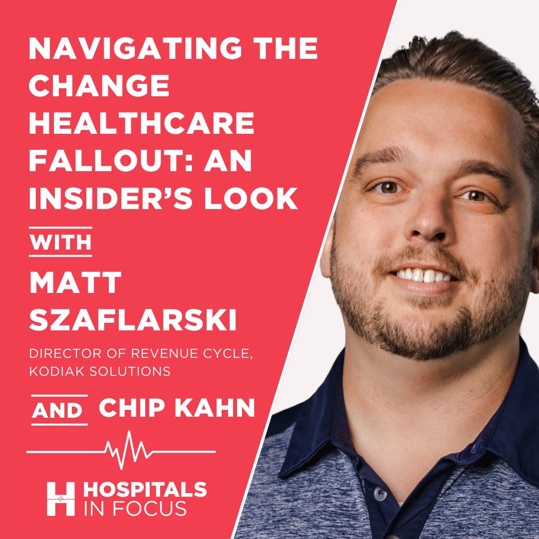 LISTEN NOW: #HospitalsInFocus dives into the Change Healthcare cyberattack. Learn about how a clearinghouse operates & the widespread implications of the attack on patients, hospitals & providers. 

Like, Follow, Share: link.chtbl.com/hospitalsinfoc…