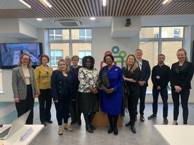 We are delighted to welcome @joycesylvester and the Dutch State Commission against Discrimination and Racism to our offices today to discuss how the #PublicSectorDuty is implemented in Ireland. @salomembugua @DeirdreMalone9