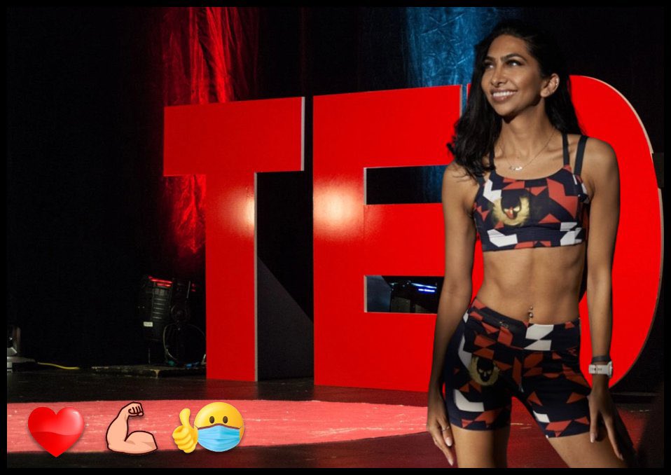 Maybe one day 😉 #TEDtalks love this art from a fave follower! Let’s speak it into existence and continue to #ElevateHealth together ❤️✨💋