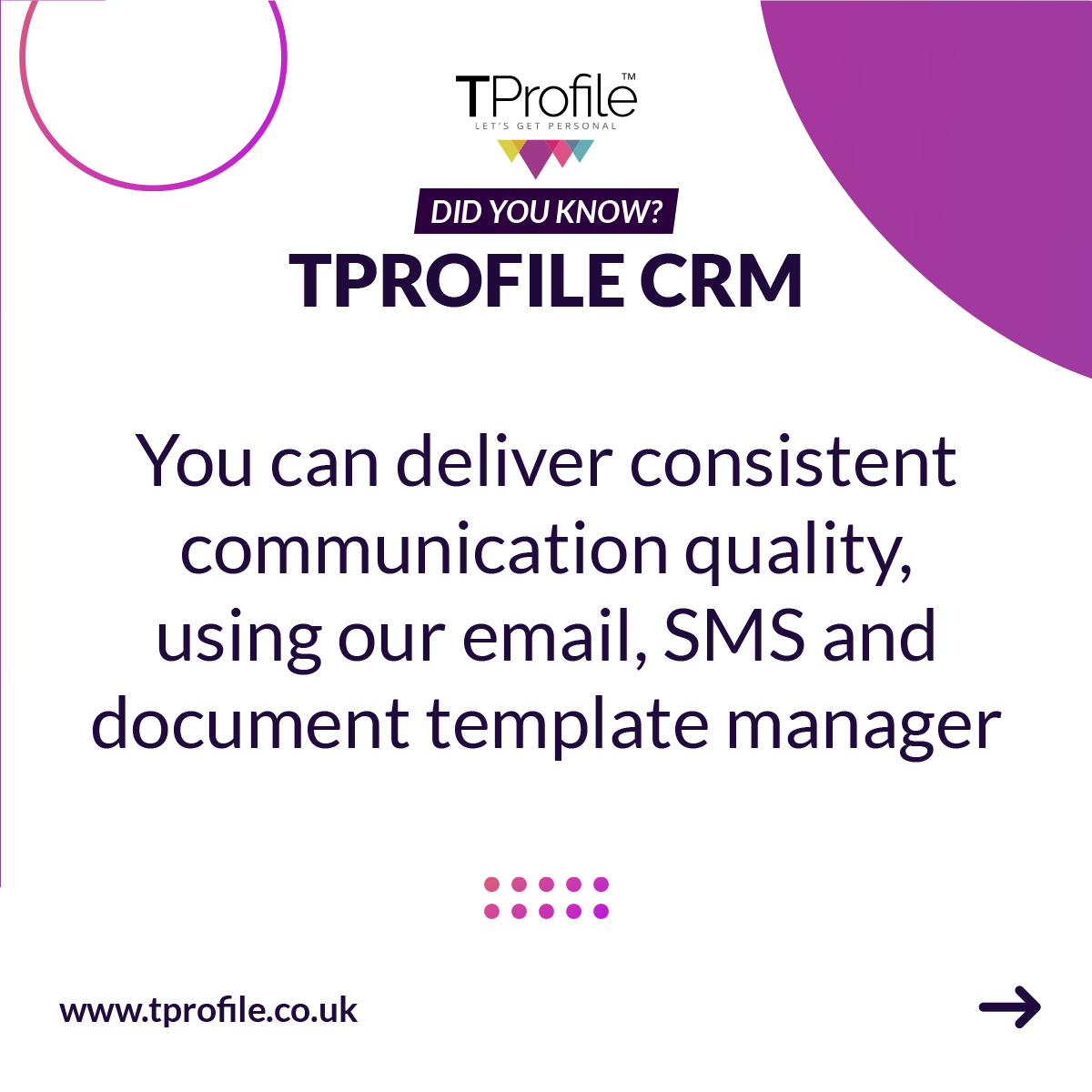 #DidYouKnow that our dedicated travel CRM facilitates total management of both individual & group bookings? Book your free demo now to learn more about how TProfile can help you and your travel business: tprofile.co.uk/book-tprofile-… #CRM #TravelCRM #TProfile #travelindustry
