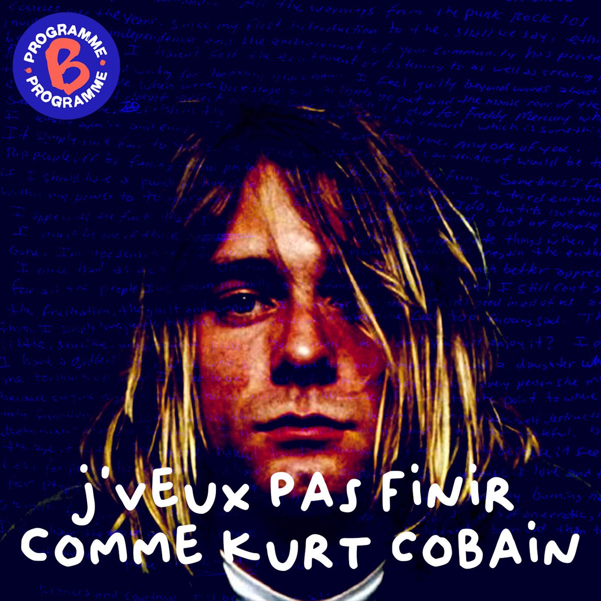 [ J'veux pas finir comme Kurt Cobain ] Avril 1994. Kurt Cobain, star du grunge et leader du groupe Nirvana, est retrouvé mort chez lui après s’être tiré une balle dans la tête. Partout dans le monde, des milliers de jeunes pleurent leur idole.