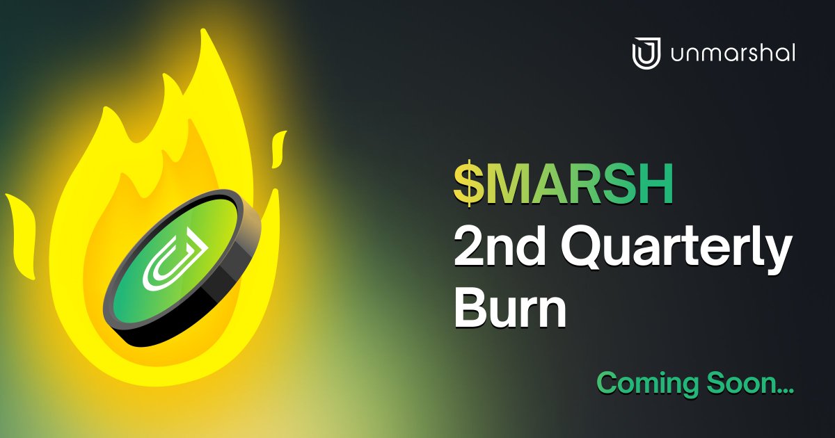 UnmarshalAI's tweet image. $MARSH 🔥🔜

Comment  your guess for when the burn will happen 👇