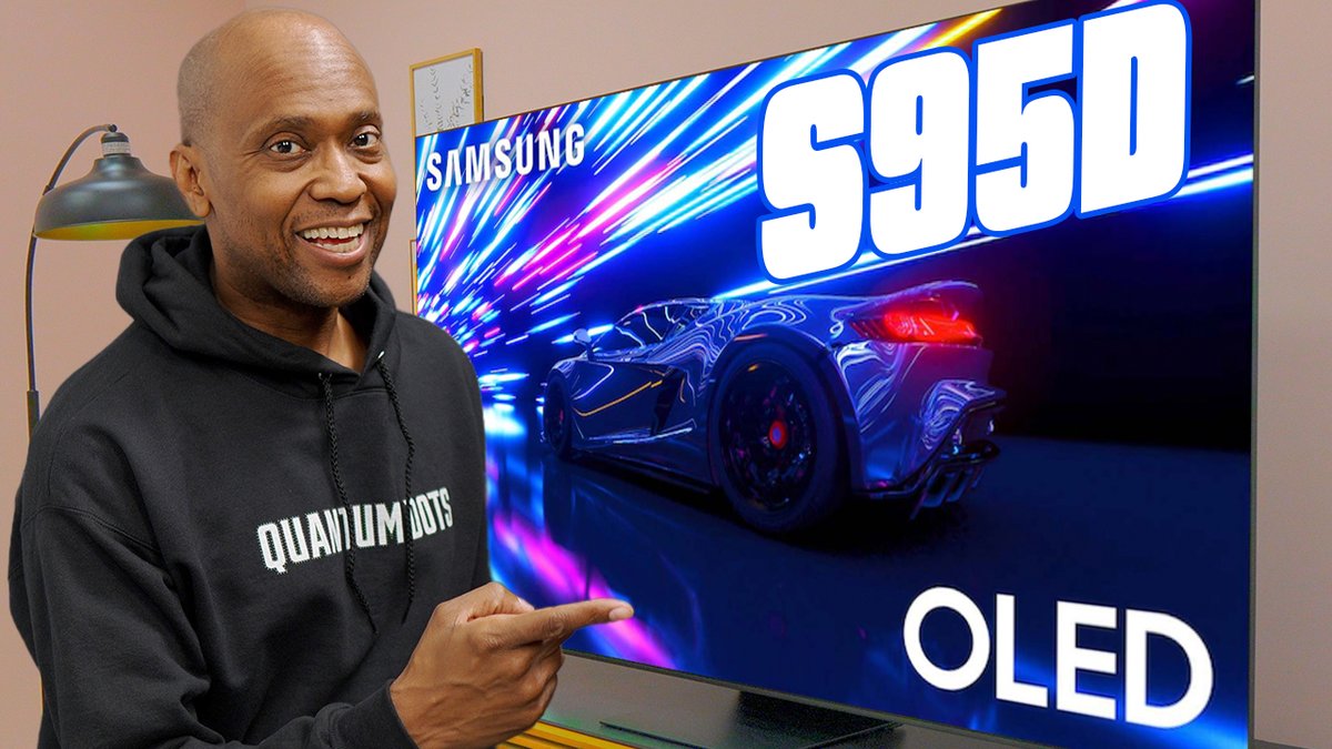 techstevehd's tweet photo. Samsung S95D OLED TV With Glare Free Screen https://t.co/ERwy6XMAMd via #samsung #oled #techsteve #gaming https://t.co/fYeabFANQl