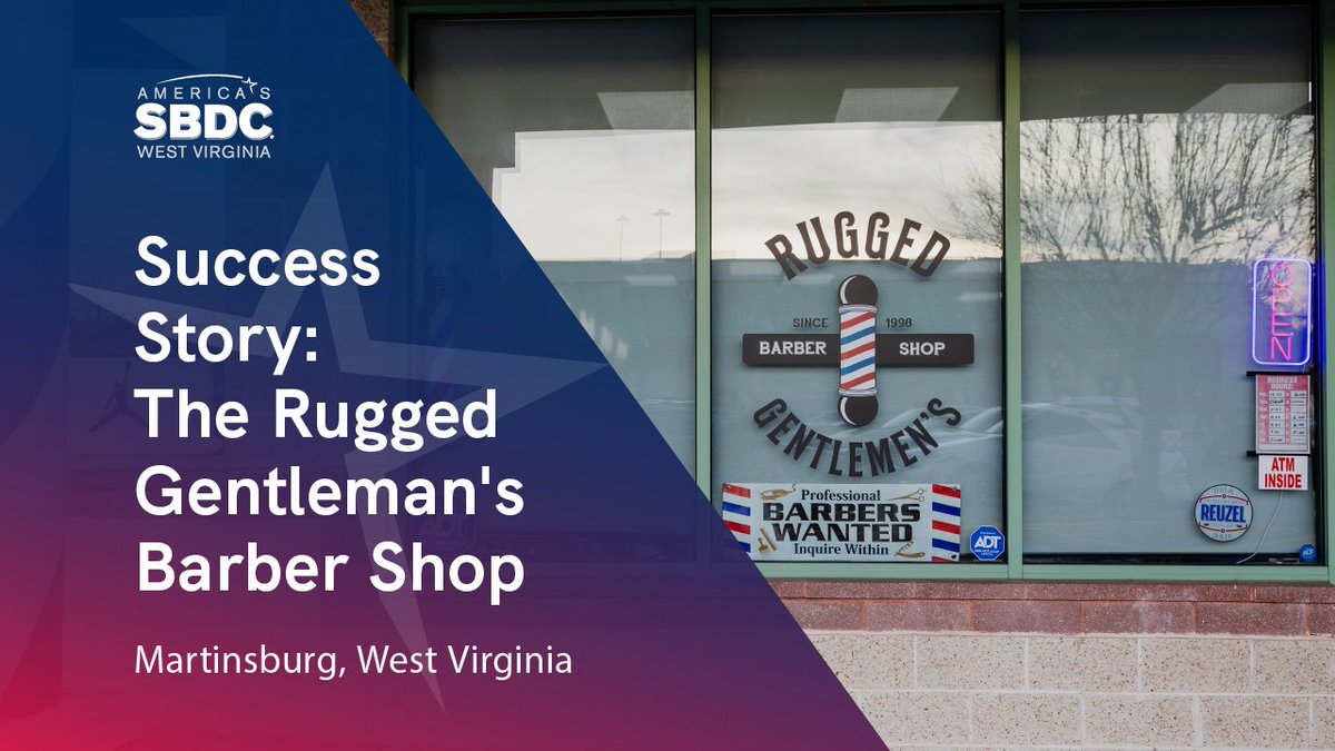 Generation West Virginia (@generationwv) on Twitter photo Barber shop owner opens their doors with the support of the West Virginia SBDC #WVSBDC <a href="/WVSBDC/">WV Small Business Development Center (WV SBDC)</a> #YesWV
Walking into the Rugged Gentleman Barber Shop, you’ll step on classic black and white checkered floors and sit in 100 year old barber chairs.
bit.ly/3PDf5Hs Barber shop owner opens their doors with the support of the West Virginia SBDC #WVSBDC <a href="/WVSBDC/">WV Small Business Development Center (WV SBDC)</a> #YesWV
Walking into the Rugged Gentleman Barber Shop, you’ll step on classic black and white checkered floors and sit in 100 year old barber chairs.
bit.ly/3PDf5Hs