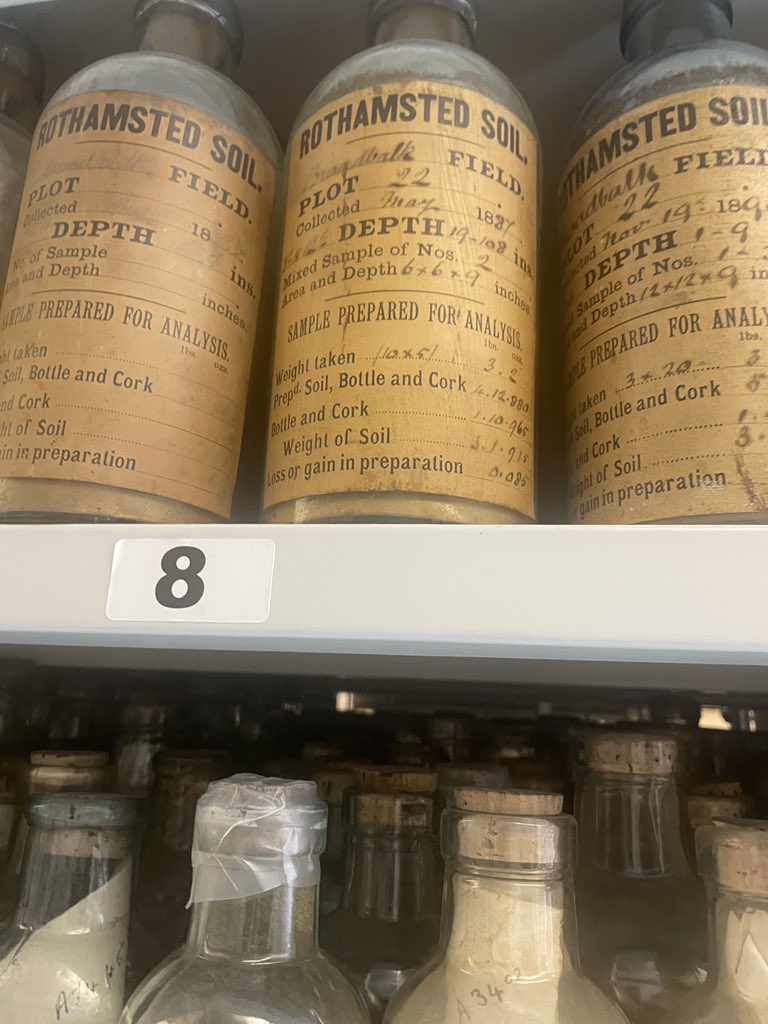malcolmacaulay's tweet photo. Many thanks to Mike Wilkinson for showing us round @Rothamsted @eRA_Curator Sample Achive and Transformation Centre during @MonogramUK #monogram24 meeting. An amazing collection and resource! https://t.co/gWRYaNavV3