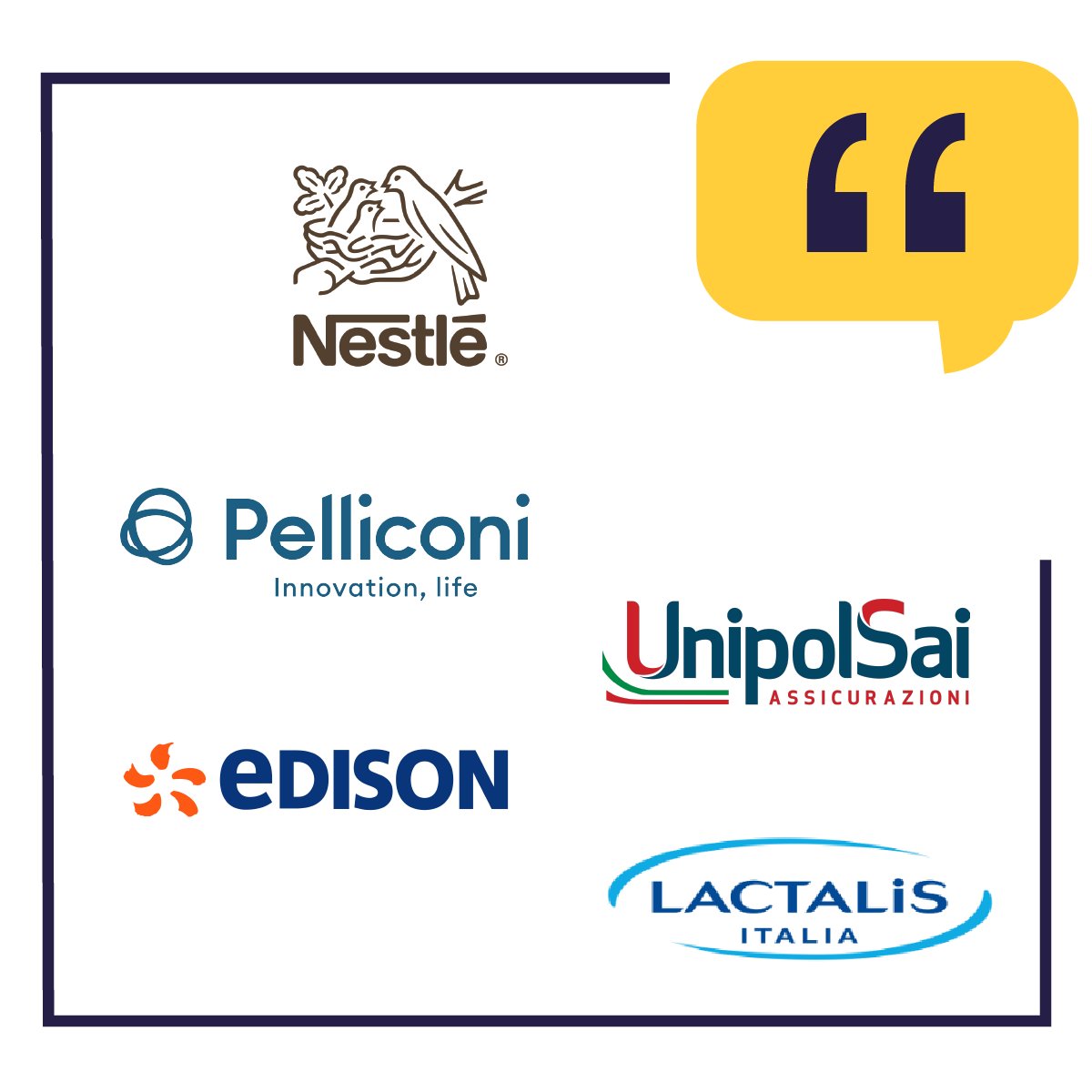 smaunotes's tweet photo. #InnovationTeam promotori del cambiamento: i casi di Lactalis Italia, @EdisonNews, @UnipolSai, @Nestle e Pelliconi
Leggi e prendi ispirazione dalle storie di innovazione delle aziende nel network SMAU ➡️ https://t.co/9W8aGIVnAW https://t.co/6kFjhgjcx4