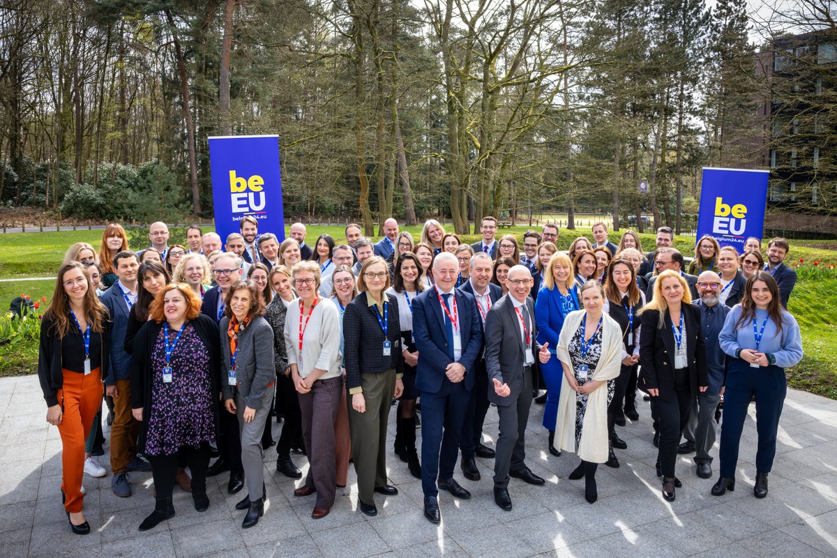 fodspfbosa's tweet photo. 🗣 Aujourd'hui et demain, La Hulpe accueille l'#EUPAN Working Level Meeting ! Des experts en recrutement et en développement de toute l'#UE s'inspirent lors de discussions pour continuer à moderniser la politique de #RH dans le secteur public.

#EU2024BE https://t.co/FrsUeax1fy