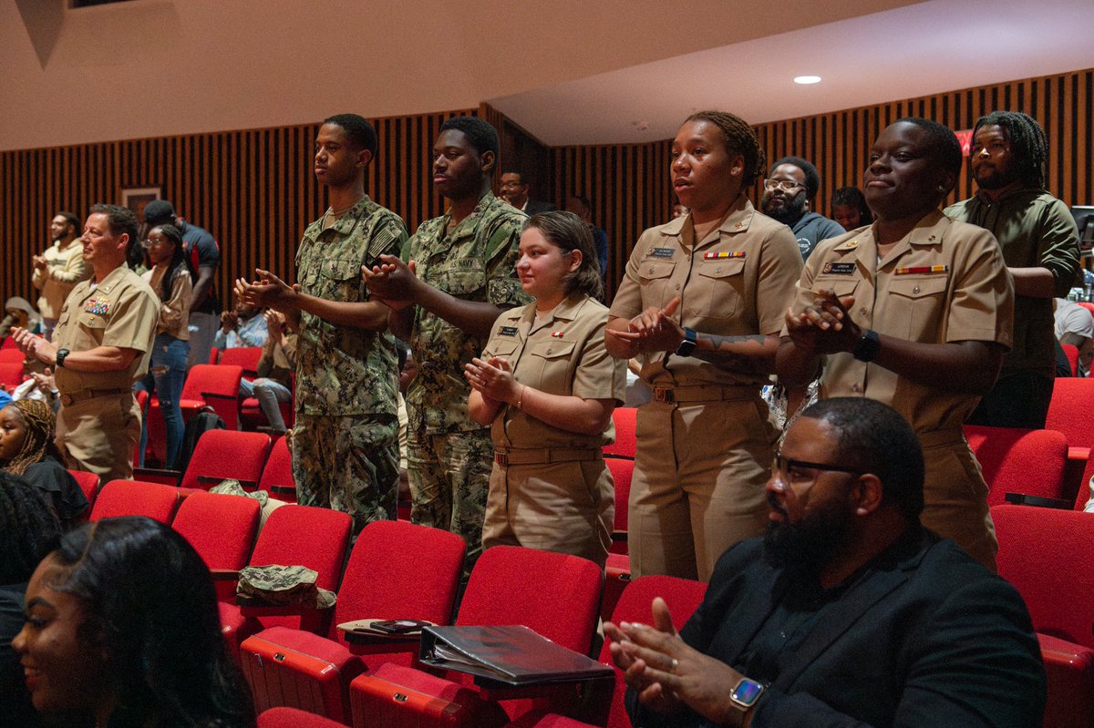 On March 25, 2024, the U.S. Navy Band Sea Chanters performed their final 2024 National Tour concert at @PVAMU. We had a wonderful time at this venue and performed a combined piece with their University Choir to close out the show! #pvamu #usn #usnavy #chorus