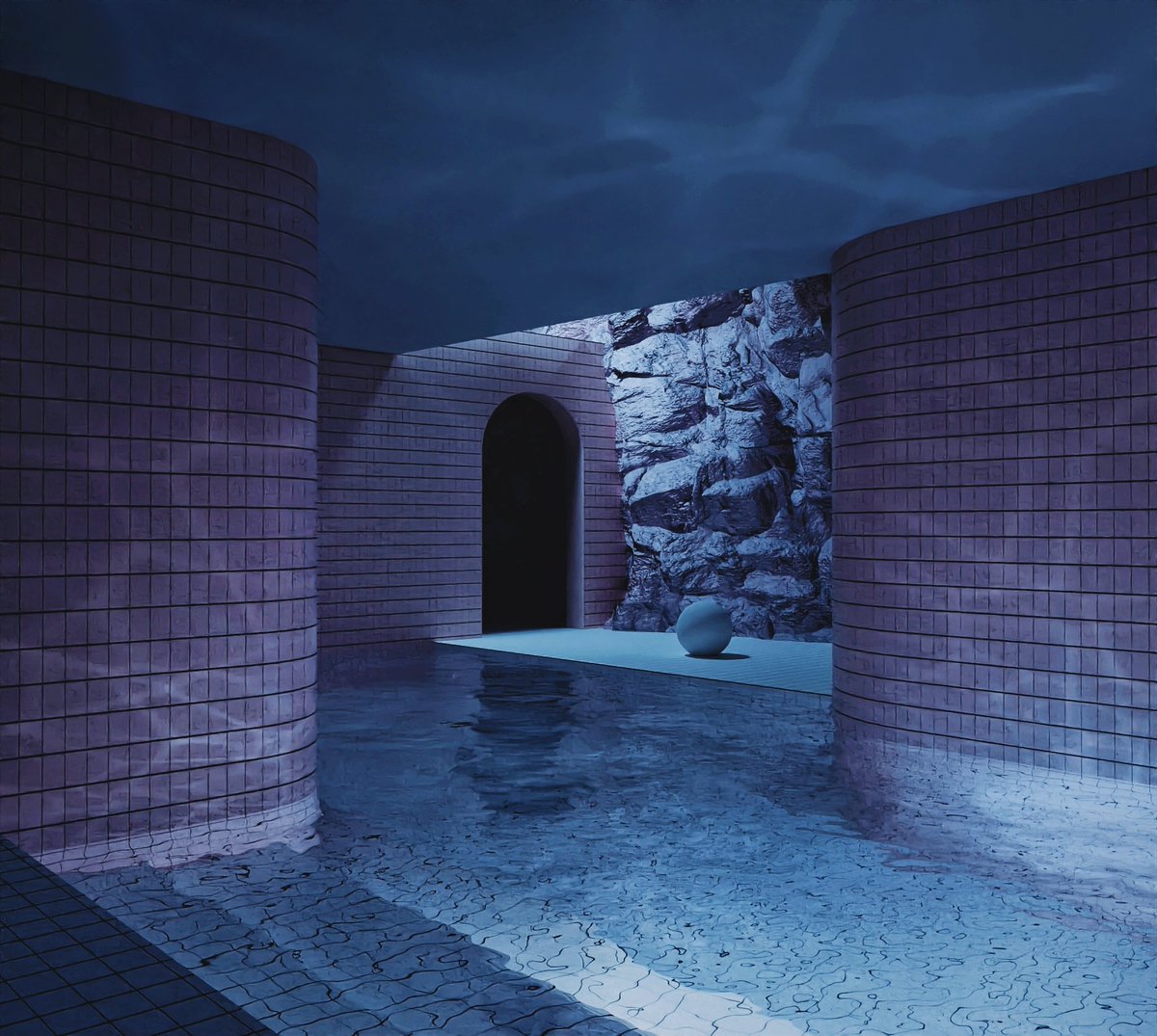 pepc360's tweet image. pool on a rainy day
#liminalspace #poolcore #dreamcore #architecture