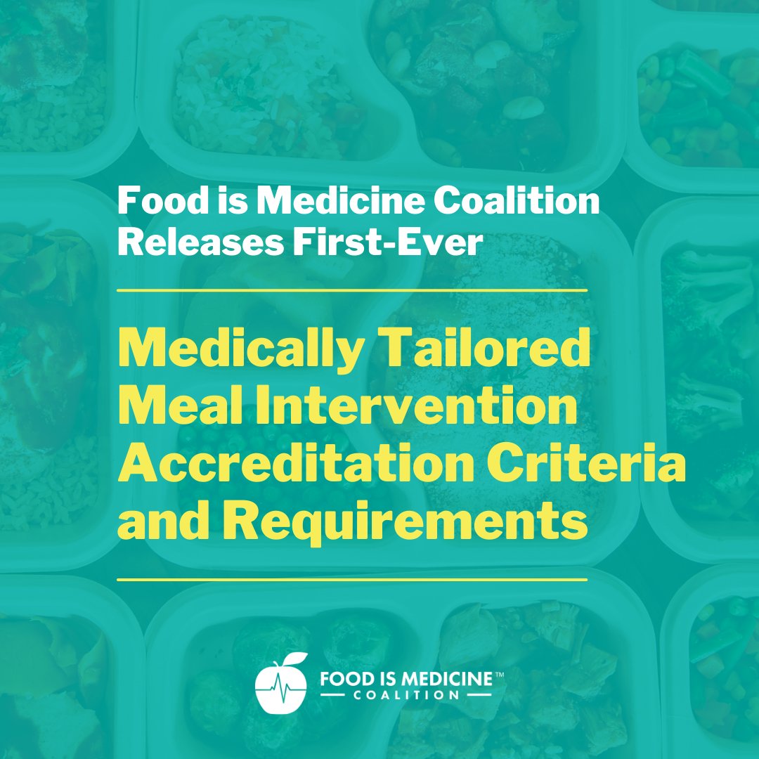 The FIRST ever #MTM Intervention Standard, the Accreditation Criteria & Requirements (ACR) is here! A historic moment for #foodismedicine & expanding access to high quality MTM intervention for people living w/severe, chronic or complex illnesses. ➡️bit.ly/3IX0Fy0