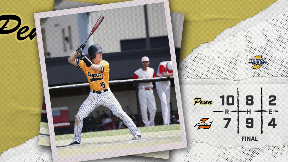 BASEBALL: Penn 10, LaPorte 7. Final.

River Pecina smacks a triple and a double to power the Kingsmen attack. Hunter Steenbeke hits a double, drives in 3 runs. R.J. Cromartie 2 RBIs.

Chris Pelletier 4.2 innings pitched, only allows 1 run.
