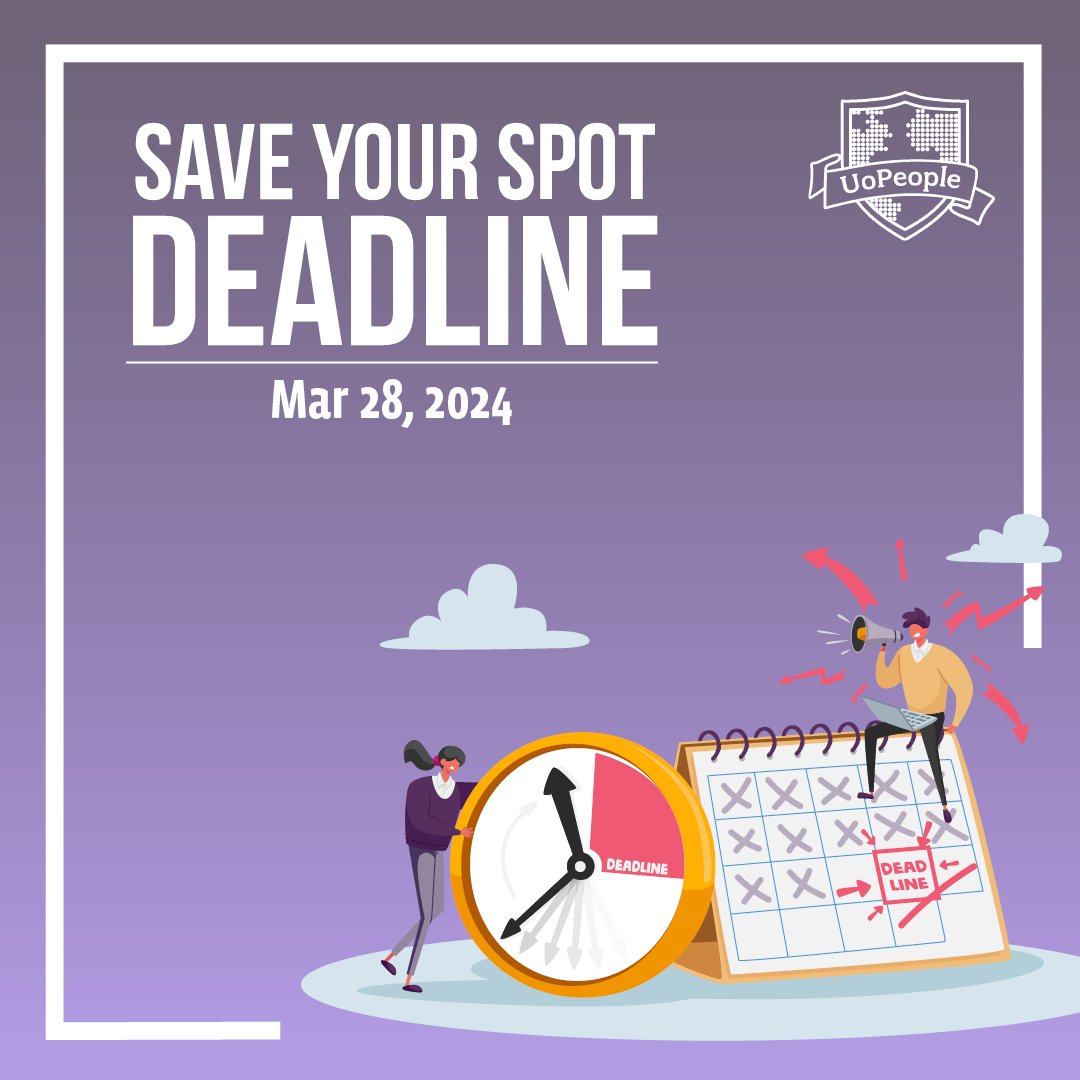 UoPeople's tweet photo. Tomorrow is your FINAL opportunity to secure your spot for the upcoming term at University of The People! ๐๐ Reserve your spot now and embark on a journey towards knowledge and success! ๐๐ ๐โจ
https://t.co/yPkD6mzIBh #UoPeople #TuitionFree #SaveYourSpot https://t.co/VUAD0IRvoV