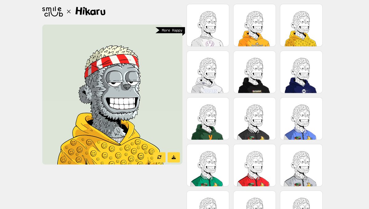 HikaruMista's tweet photo. Breaking News: a new "More Happy" Hoodie has been added! We send you More Happy too!

https://t.co/7ORAR7ISrQ https://t.co/BIJy5kp4vL