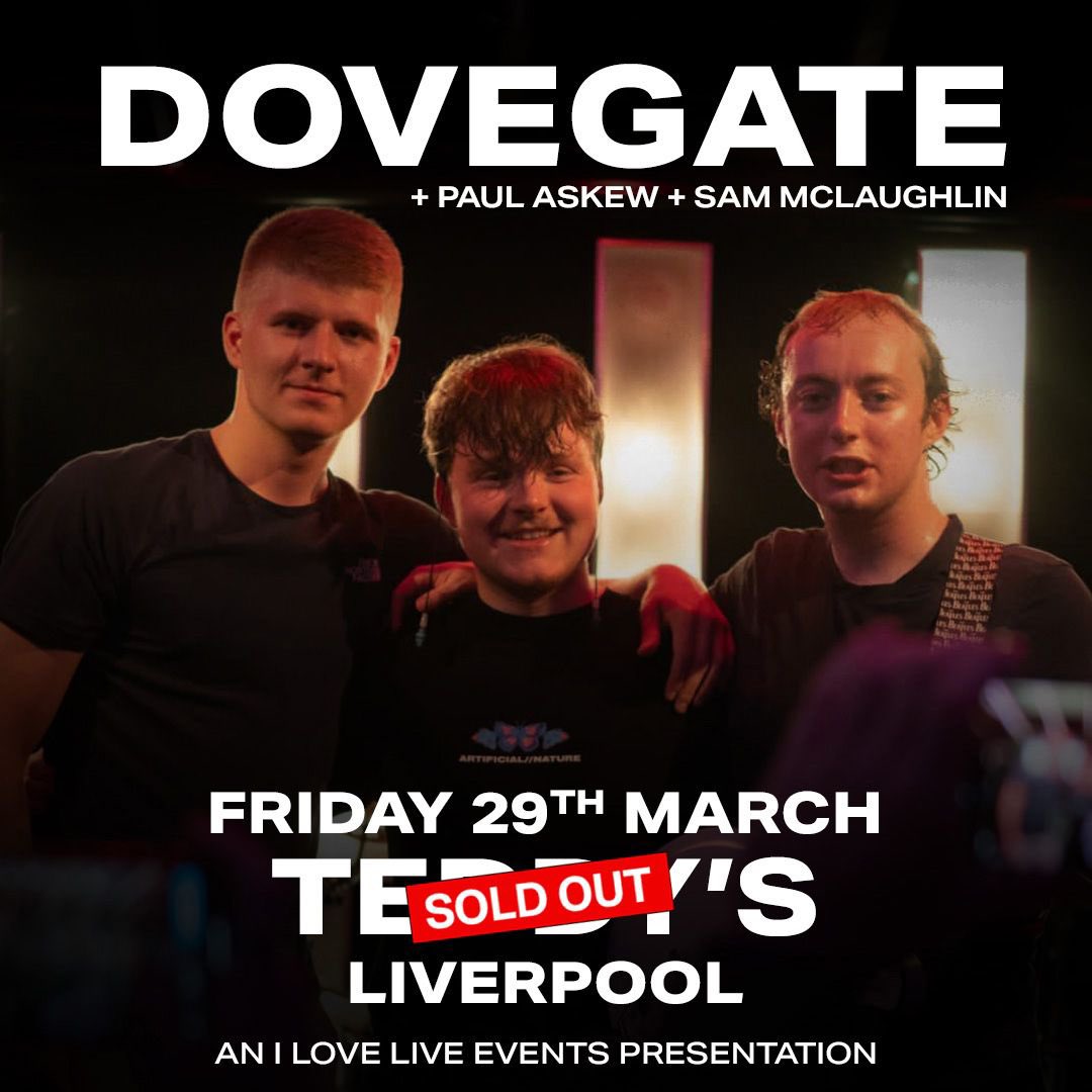 Our headliner on Friday is SOLD OUT🤯 Thank you to everyone who has a ticket, we can’t wait to play to you all🤍🕊 @ILoveLiveEvents