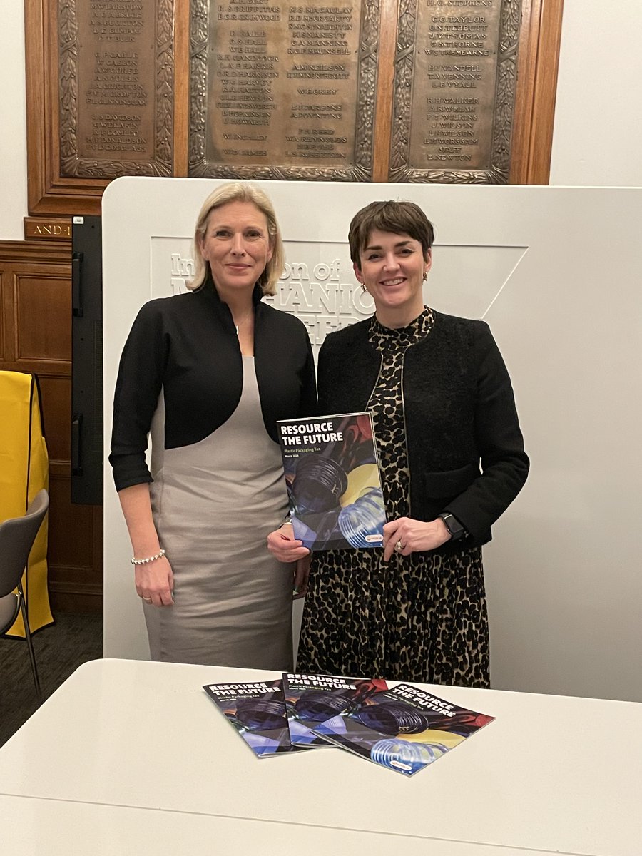 Great to attend a @VeoliaUK roundtable on the government's Plastic Packaging Tax this week. PPT is: ♻️ encouraging greater use of recycled plastic 🟢 helping make packaging greener and more sustainable 🤝 showing how government and industry can work together to drive progress