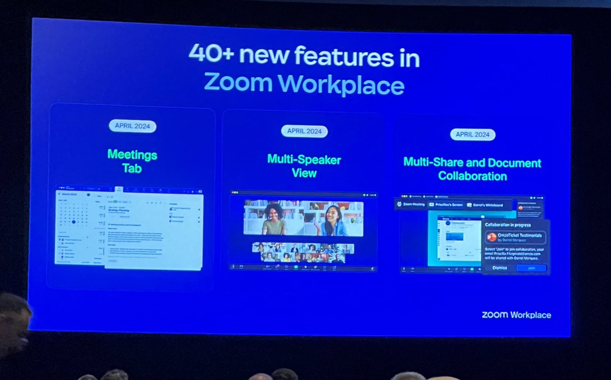 Hey, look, @Zoom talking about Ask AI at the #EnterpriseConnect keynote this morning. And it’s included in your existing subscription.