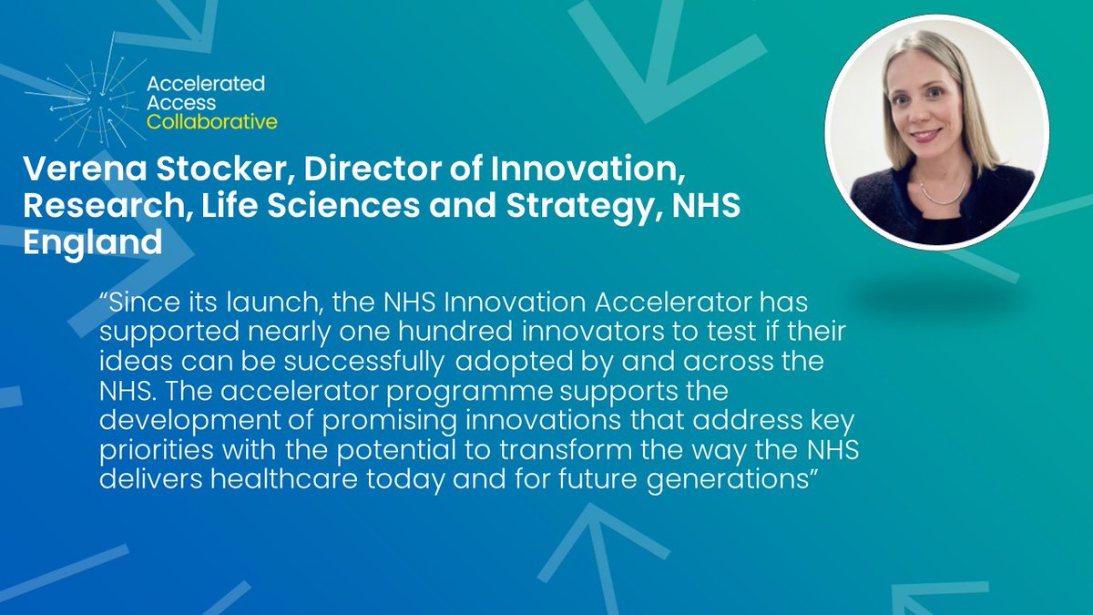 Accelerated Access Collaborative (@aacinnovation) on Twitter photo Congrats to the 9th cohort of <a href="/NHSAccelerator/">NHS Accelerator</a> fellows & welcome to our community of innovators, which is nearly 100 strong 🙌. These #InnovationsinHealthcare offer potential solutions to some of the most pressing health care challenges facing our society: nhsaccelerator.com/news-item/inno… Congrats to the 9th cohort of <a href="/NHSAccelerator/">NHS Accelerator</a> fellows & welcome to our community of innovators, which is nearly 100 strong 🙌. These #InnovationsinHealthcare offer potential solutions to some of the most pressing health care challenges facing our society: nhsaccelerator.com/news-item/inno…
