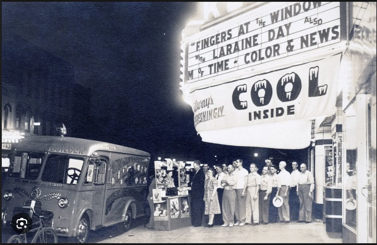 Nationwide2021's tweet image. Back in the day, movie theaters pioneered AC with one goal: to draw more customers. This plan worked, hence the phrase “summer blockbuster”!  If you have room you need to reach cooler temps call us today and take advantage of our BLOCKBUSTER deals   #prontoservicepros #HVAC