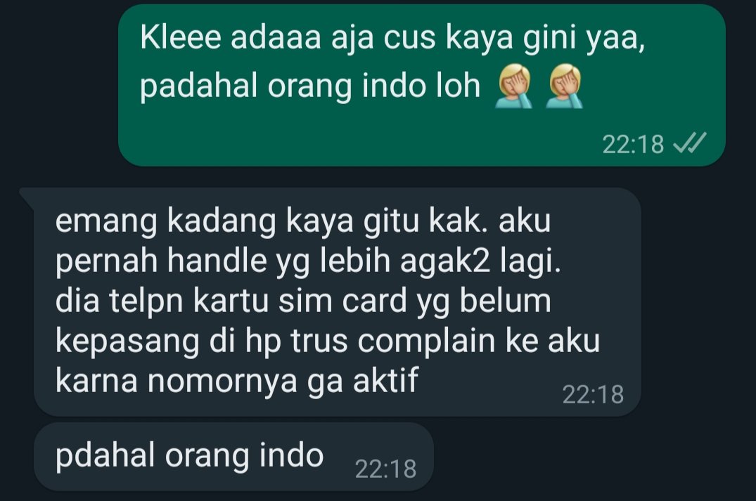 Ms_rochi's tweet photo. Mengeluuuh sama temen kantor yang ternyata dia punya pengalaman yang lebih membagongkan adalah anugrah ya 🤣🤣🤣🤣 ga jadi kesel tapi malah ketawa 🤣🤣🤣🤣 https://t.co/UKHLv7FcE2