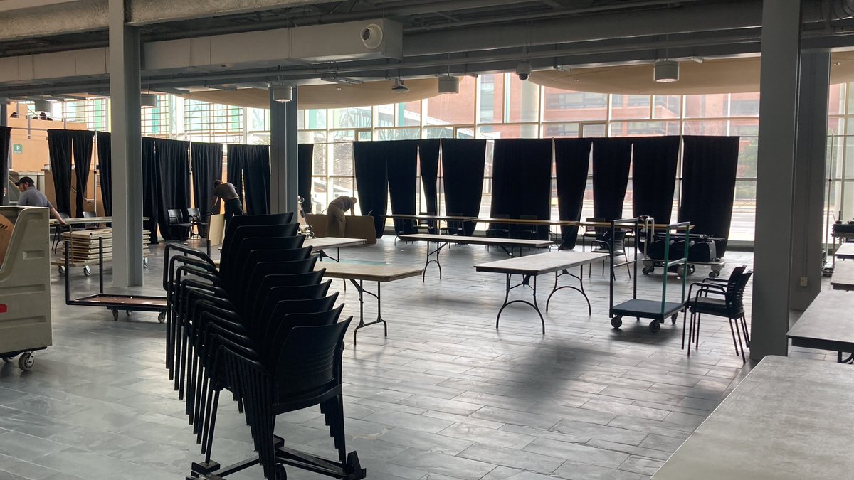 Today is the day! Set up has begun for the 6th Annual ACCE Networking Event! We will see you all tonight!🏗️ @OACETT @AlgonquinColleg @AlgonquinSA