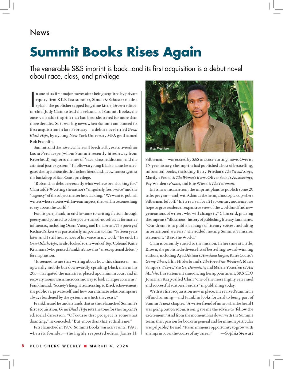 Summit Books tweet media