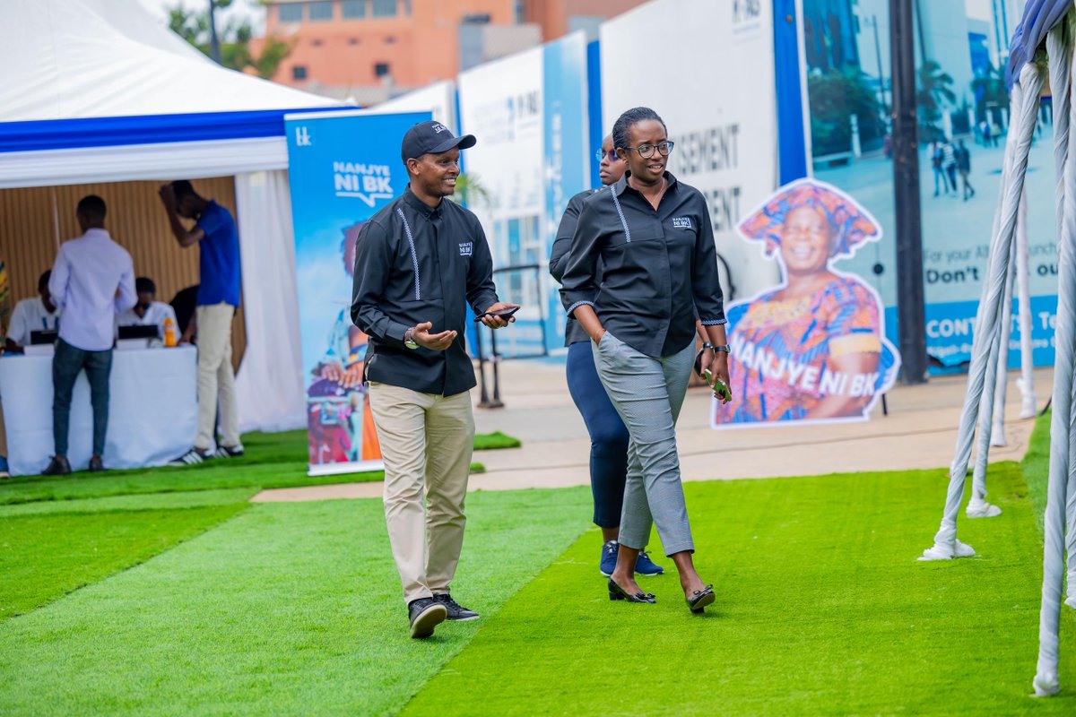BankofKigali's tweet photo. We are thrilled to officially unveil NANJYE NI BK, a groundbreaking campaign designed to simplify banking, enhance accessibility, and make financial services more affordable for everyone. #NanjyeniBK embodies our unwavering commitment to inclusivity, ensuring that our bank resonates with individuals from all walks of life. @NanjyeniBK