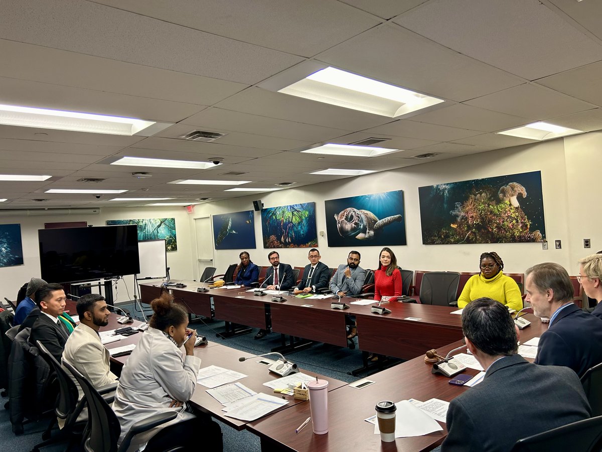 undoalos's tweet photo. This week, we welcomed the 2024 cohort of United Nations-Nippon Foundation Fellows and the Hamilton Shirley Amerasinghe Fellow, comprising government officials and ocean professionals from 15 developing States. We extend our best wishes for a fruitful 9-month journey! https://t.co/euTVGxmSw7