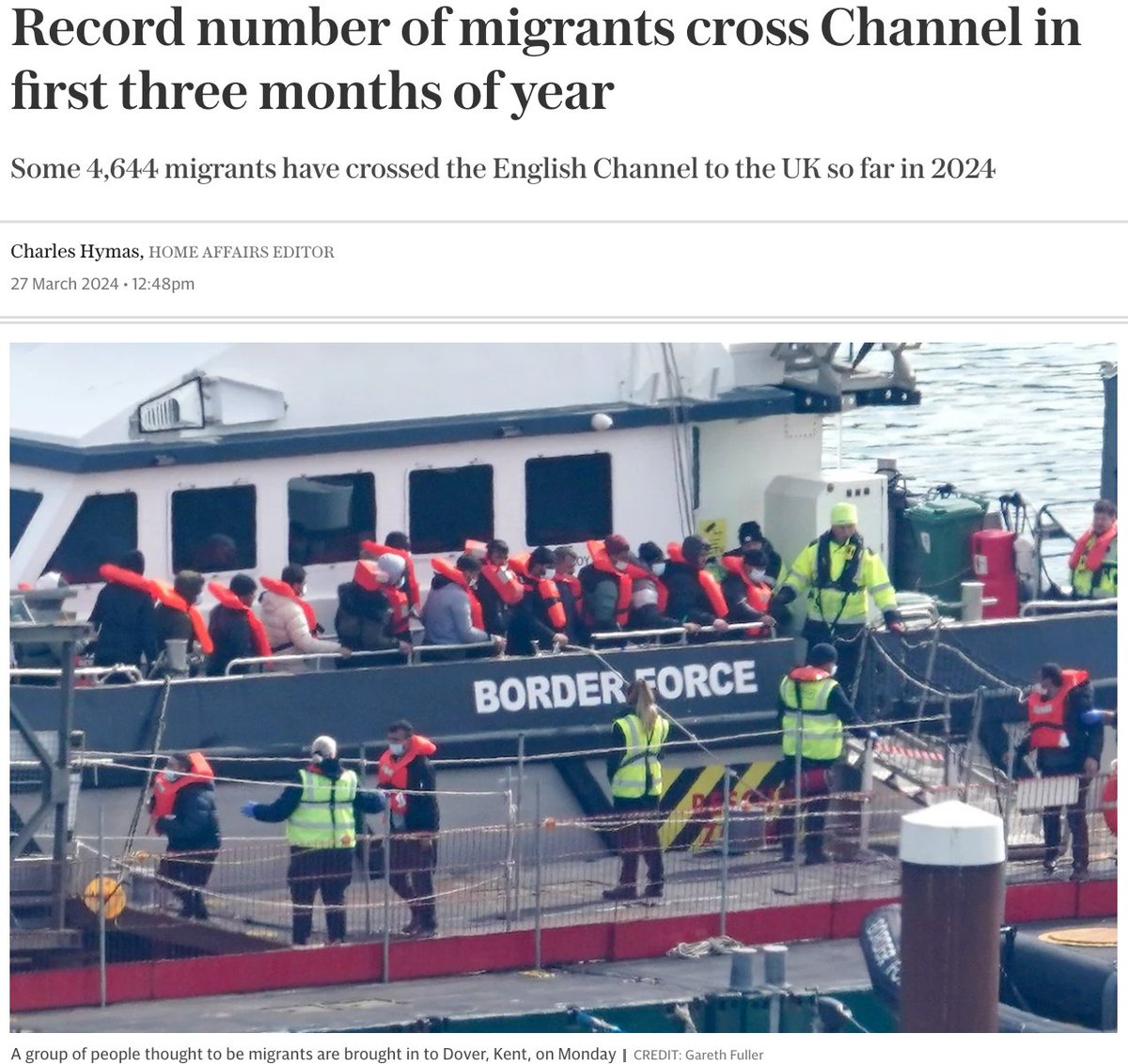 Mostly young men, from alien cultures that share none of our values. Where are the women/children? Anyone?! Welcomed to our shores with no checks, ready to be fed and housed for months on end - often in luxury accommodation. We have NO idea who they are. It is a DISGRACE.